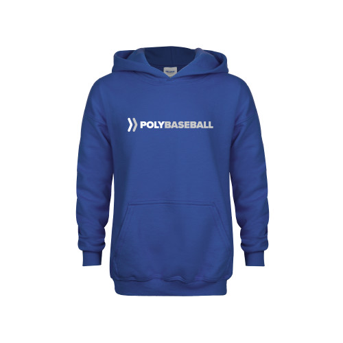  Youth Royal Fleece Hoodie - Baseball