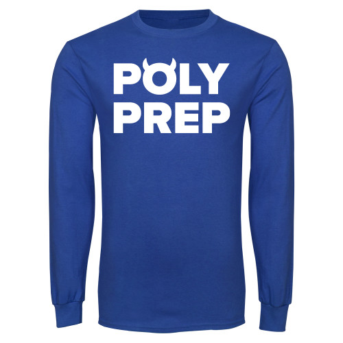  Royal Long Sleeve T Shirt - Poly Prep