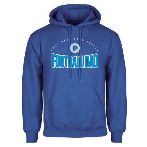  Royal Fleece Hoodie - Poly Prep Football Dad