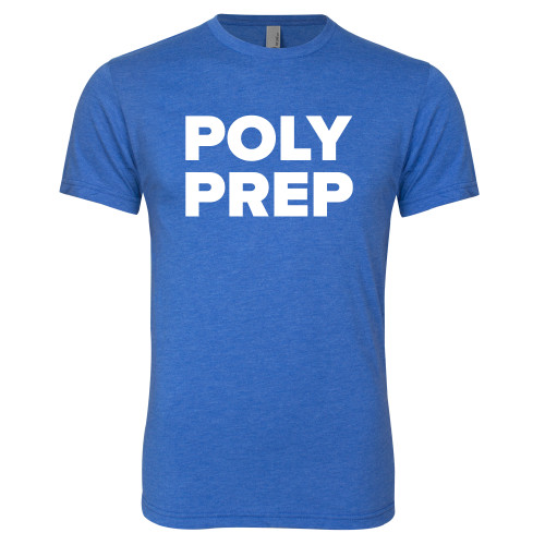  Next Level Royal Triblend Tee - Poly Prep Stacked