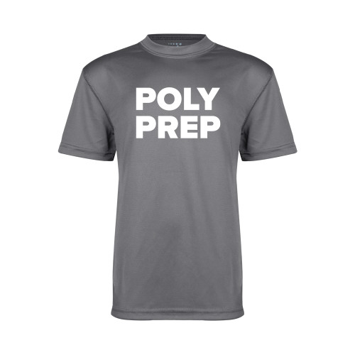 Main Image for  Youth Performance Grey Concrete Tee