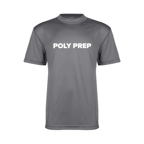 Main Image for  Youth Performance Grey Concrete Tee