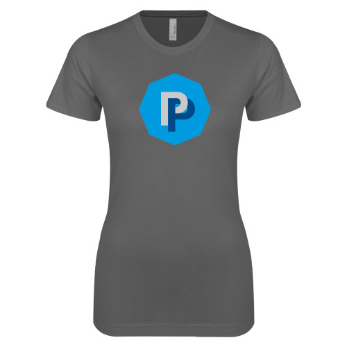  Next Level Womens Charcoal Boyfriend Tee - PP in Badge