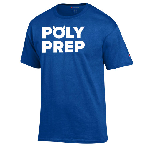  Champion Royal T Shirt - Poly Prep