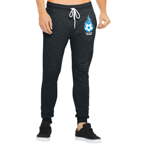  Bella Canvas Charcoal Heather Joggers - Poly Prep Soccer