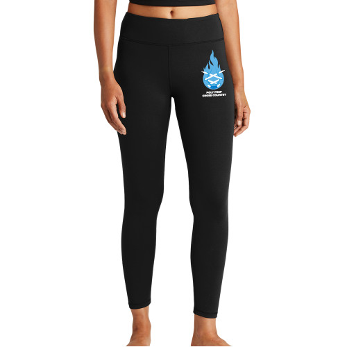  Womens Black Performance Legging - Poly Prep Cross Country