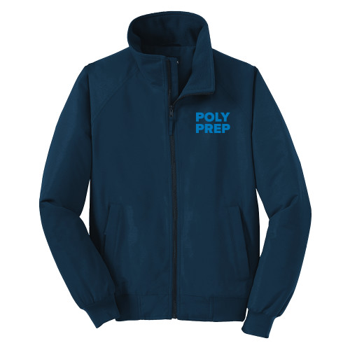  Navy Charger Jacket - Poly Prep Stacked