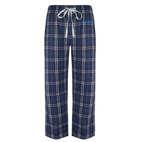  Navy/White Flannel Pajama Pant - Poly Prep
