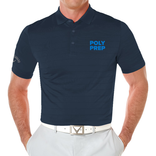  Callaway Navy Opti Vent Polo - Poly Prep Stacked