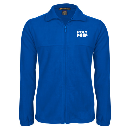  Royal Fleece Full Zip Jacket - Poly Prep Stacked
