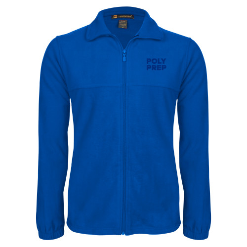  Royal Fleece Full Zip Jacket - Poly Prep Stacked