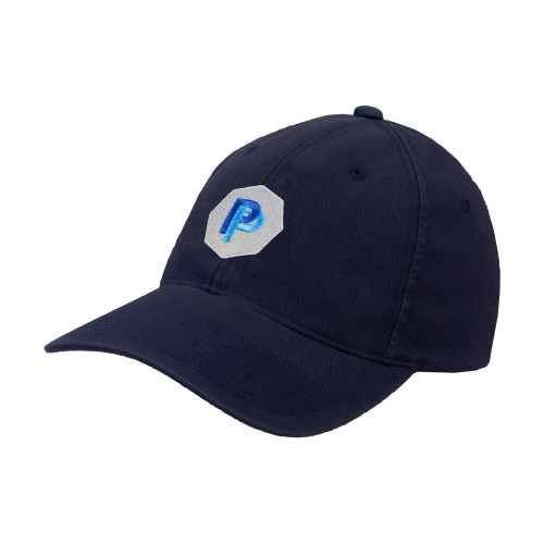  Navy Flexfit Structured Low Profile Hat - PP in Badge