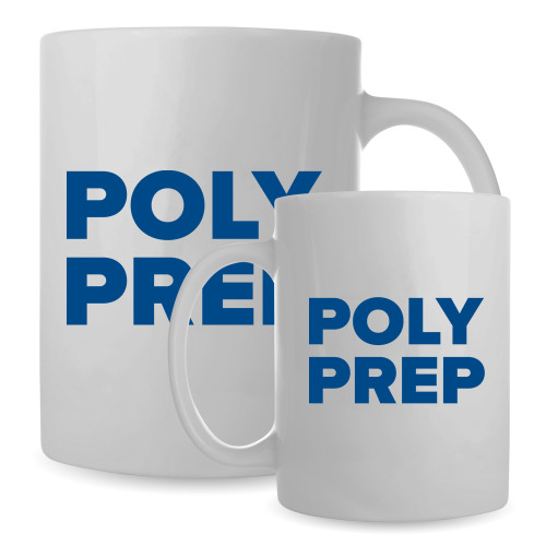  Full Color White Mug 15oz - Poly Prep Stacked