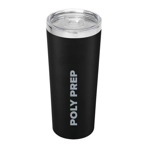 Thor Vacuum Insulated Black Tumbler 22oz - Poly Prep Engraved