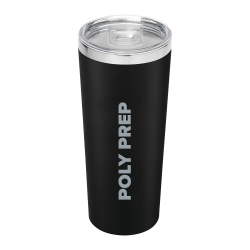  Thor Vacuum Insulated Black Tumbler 22oz - Poly Prep Engraved