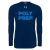 Thumbnail image for  Under Armour Navy Long Sleeve Tech Tee