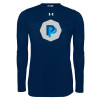 Thumbnail image for  Under Armour Navy Long Sleeve Tech Tee