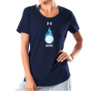 Thumbnail image for  Under Armour Womens Navy Charged Cotton Tee
