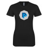 Thumbnail image for  Next Level Womens Black Boyfriend Tee