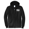 Thumbnail image for  Extended Black Fleece Full Zip Hoodie