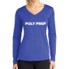 Thumbnail image for  Womens Royal Performance Long Sleeve V Neck Shirt