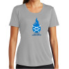 Thumbnail image for  Womens Grey Performance Short Sleeve Tee