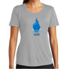 Thumbnail image for  Womens Grey Performance Short Sleeve Tee