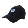 Thumbnail image for  Black Unstructured Adjustable Low Profile Hat