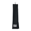Thumbnail image for  Black Waffle Microfiber Golf Towel