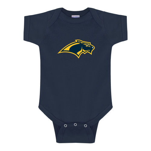  Navy Infant Onesie - Panther