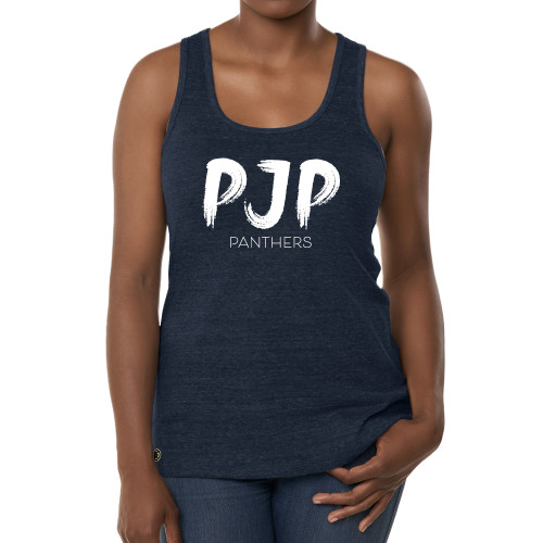  Fall Rush Ladies Navy Tank - PJP Stroke