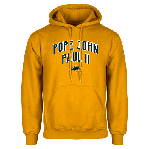  Gold Fleece Hoodie - Name Arched over Panther