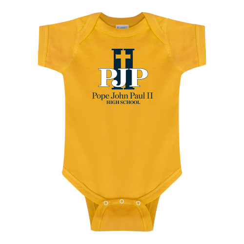  Gold Infant Onesie - PJP II with School Name