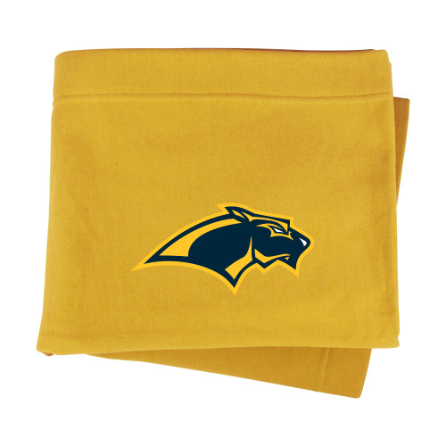  Gold Sweatshirt Blanket - Panther