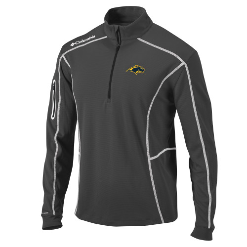  Columbia Navy Omni Wick Shotgun 1/4 Zip - Panther