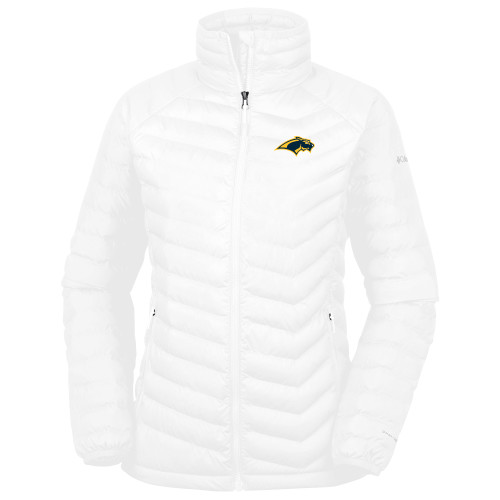  Columbia Womens White Powder Lite Jacket - Panther