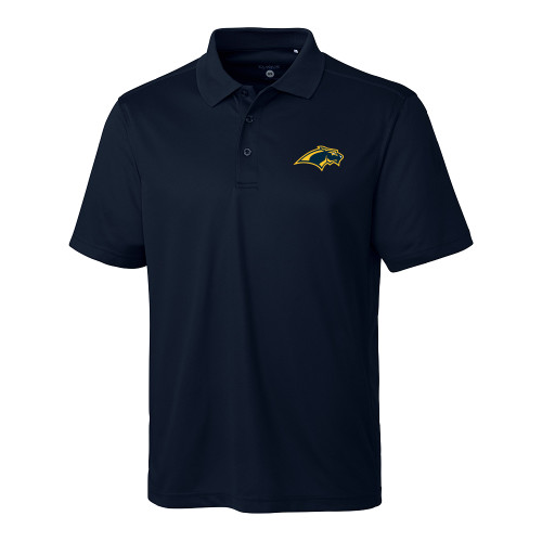  C&B Clique Ice Dark Navy Pique Polo - Panther