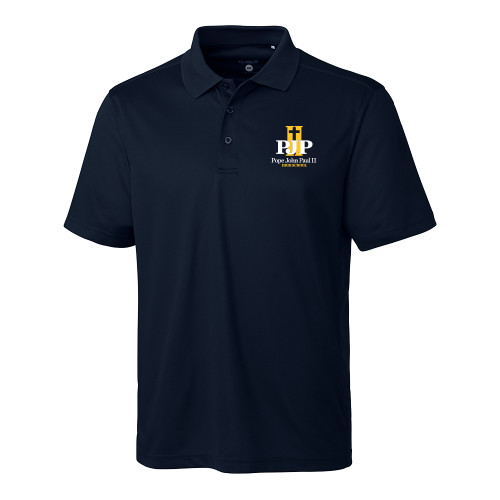  C&B Clique Ice Dark Navy Pique Polo - PJP II with School Name