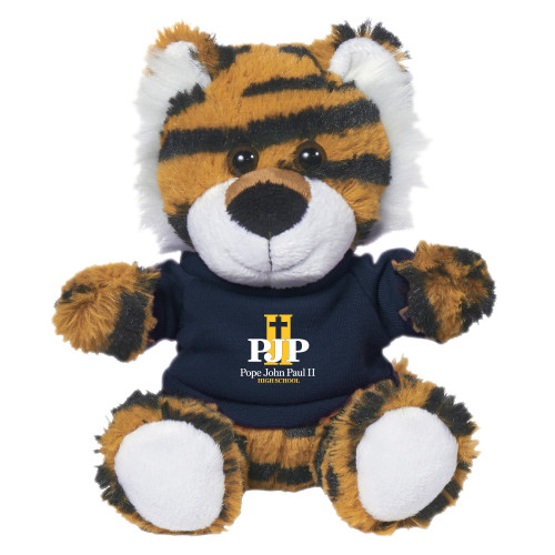  Plush 6 inch Terrific Tiger w/Navy Shirt - PJP II with School Name