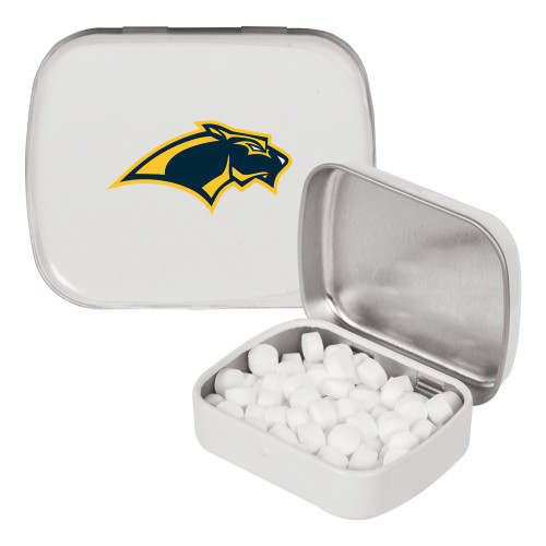  White Rectangular Peppermint Tin - Panther