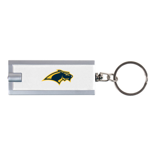  Turbo White Flashlight Key Holder - Panther