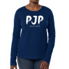Thumbnail image for  Fall Rush Ladies Navy Long Sleeve Tee
