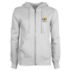 Thumbnail image for  ENZA Womens White Fleece Full Zip Hoodie