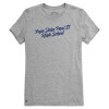 Thumbnail image for  Fall Rush Ladies Athletic Grey T Shirt