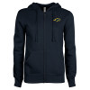 Thumbnail image for  ENZA Womens Navy Fleece Full Zip Hoodie