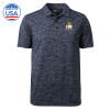 Thumbnail image for  Navy Honeycomb Jacquard Polo