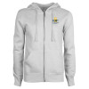 Thumbnail image for  ENZA Womens White Fleece Full Zip Hoodie