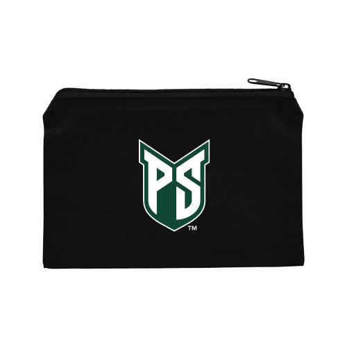  8oz. Black Cotton Travel Pouch - Official Logo