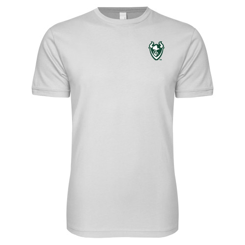 Next Level White SoftStyle T Shirt - Viking Head