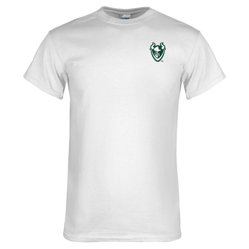  White T Shirt - Viking Head